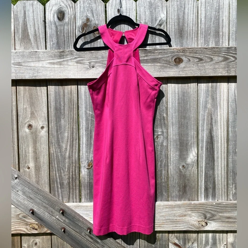 Trina Turk Hot Pink Dress - Size 4 - Picture 1 of 5
